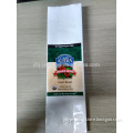 glossy aluminium foil bags/coffee bags with valve and tin tie coffee bag with design